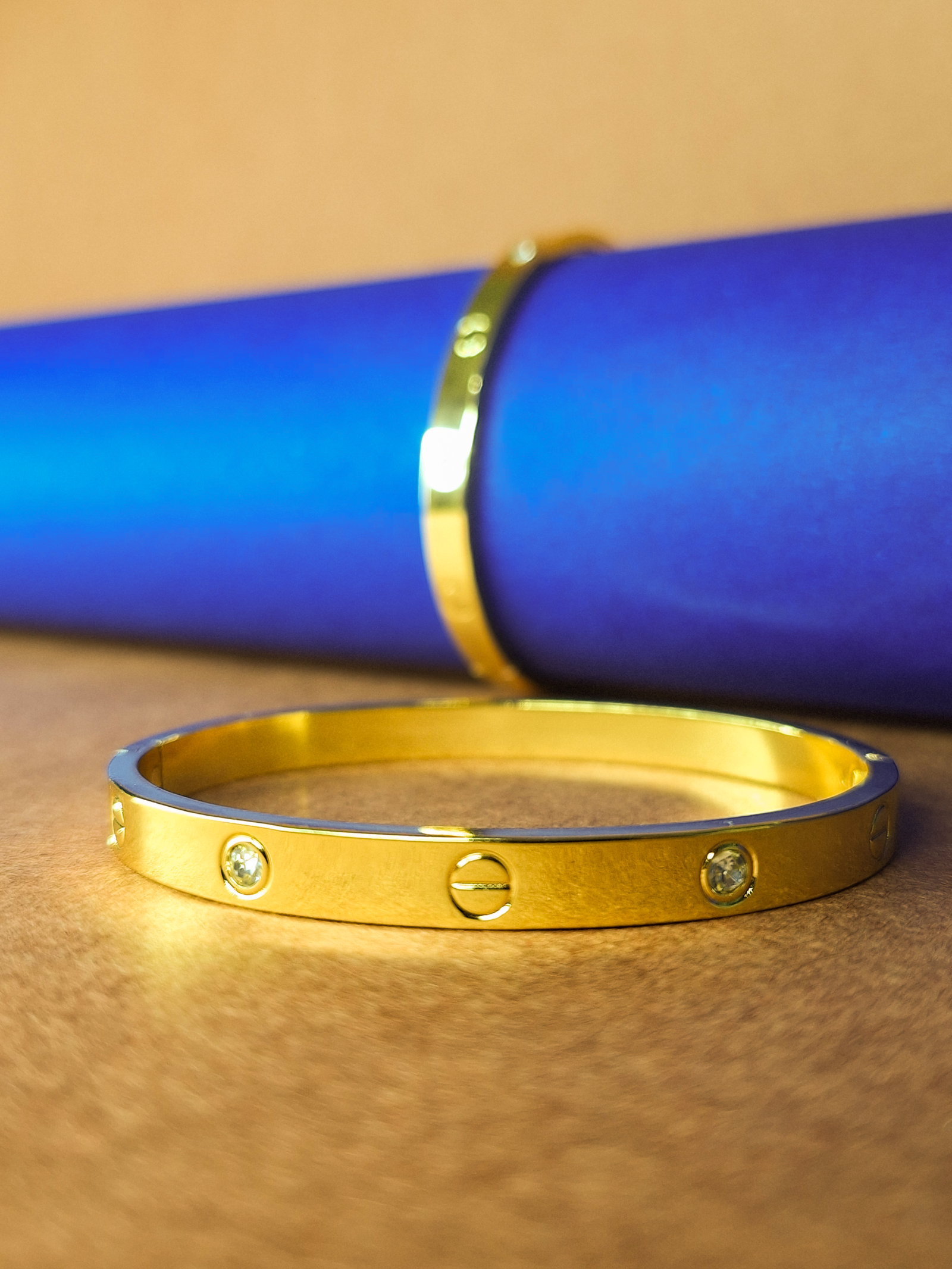 Sandhyora Éclat Screw Bangle - Image 3