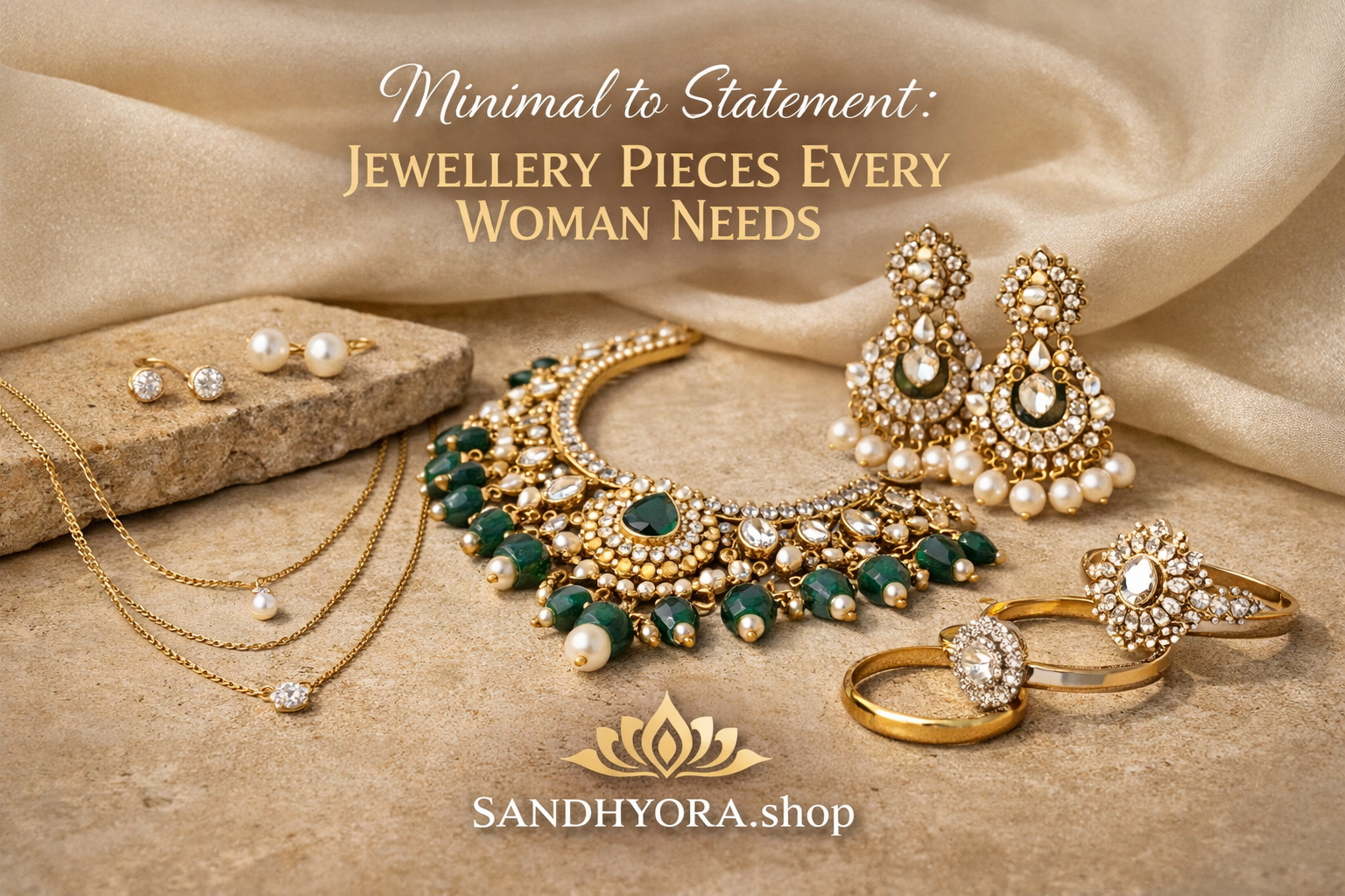 Minimal to Statement: Jewellery Pieces Every Woman Needs